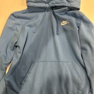 Nike Light Blue Pullover Hoodie